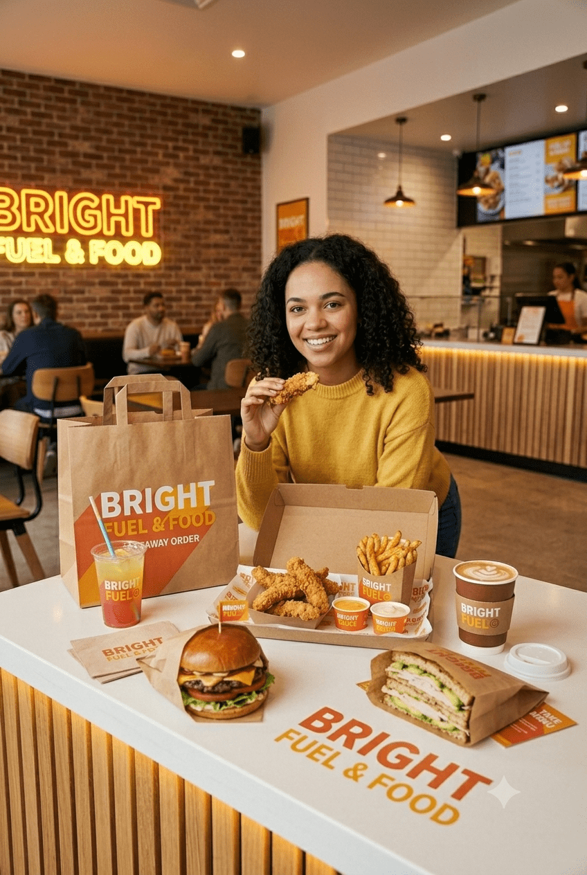 takeaway restaurant in Shell Bright Fuel and Food
